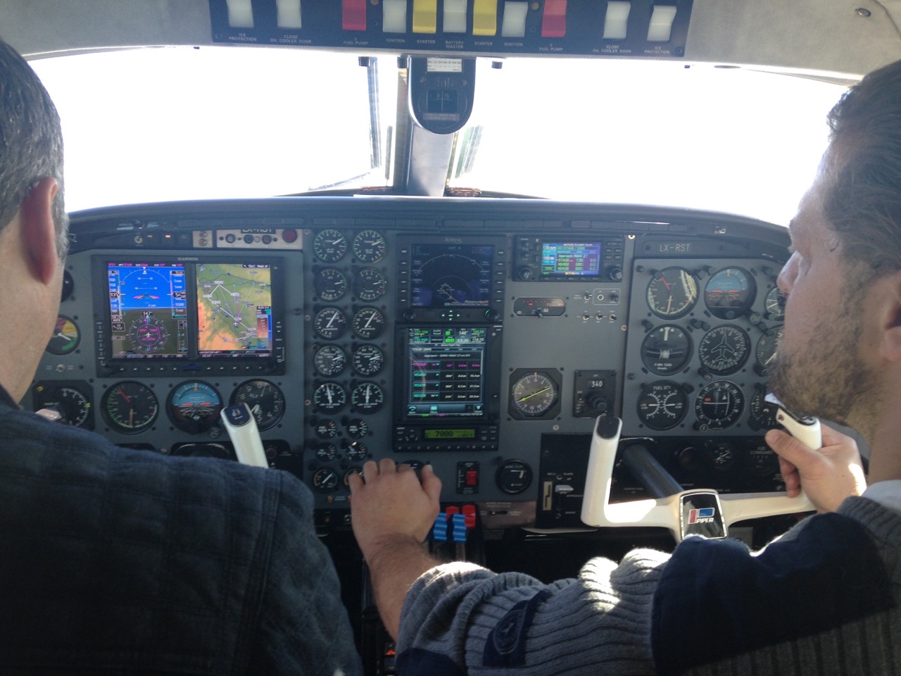 Piper 31/42 Cheyenne fliegen  Berlin 6